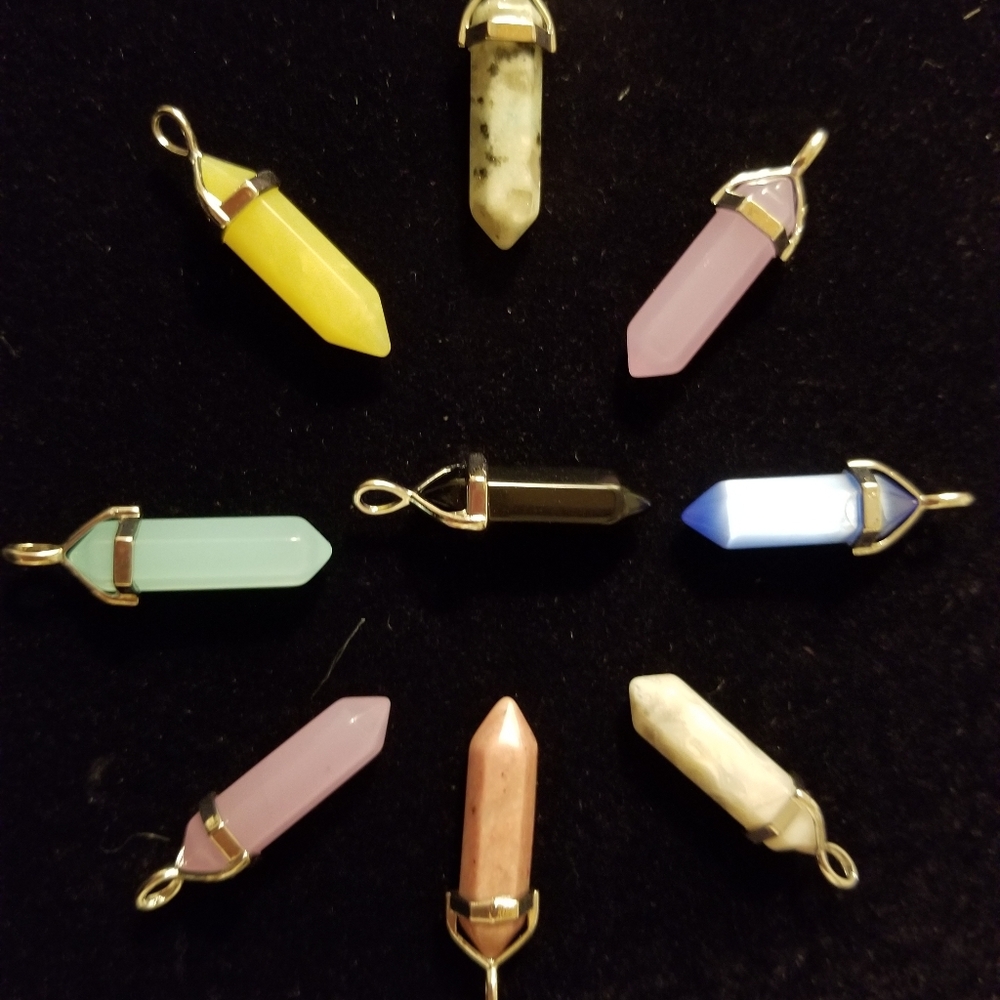 Semiprecious Stone pendants